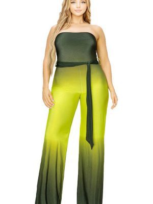 OMBRE OLE’ JUMPSUIT GREEN