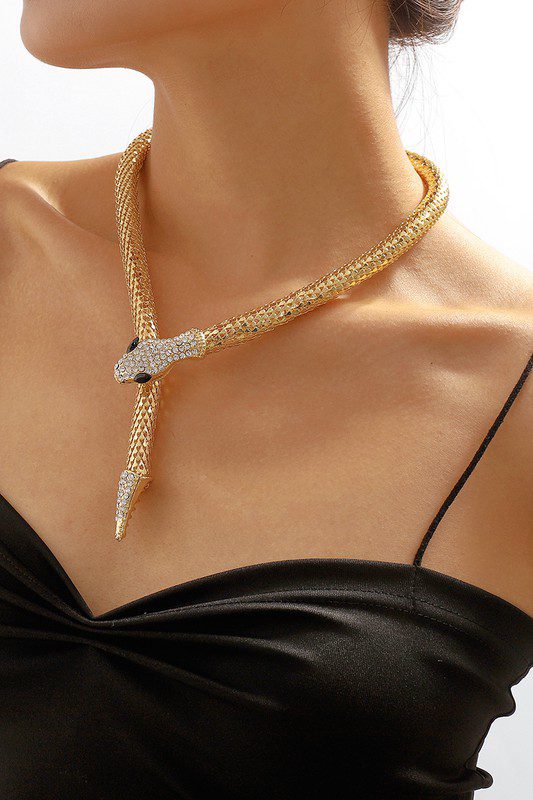 Snake Pendant Necklace | Princess Jewelry Shop